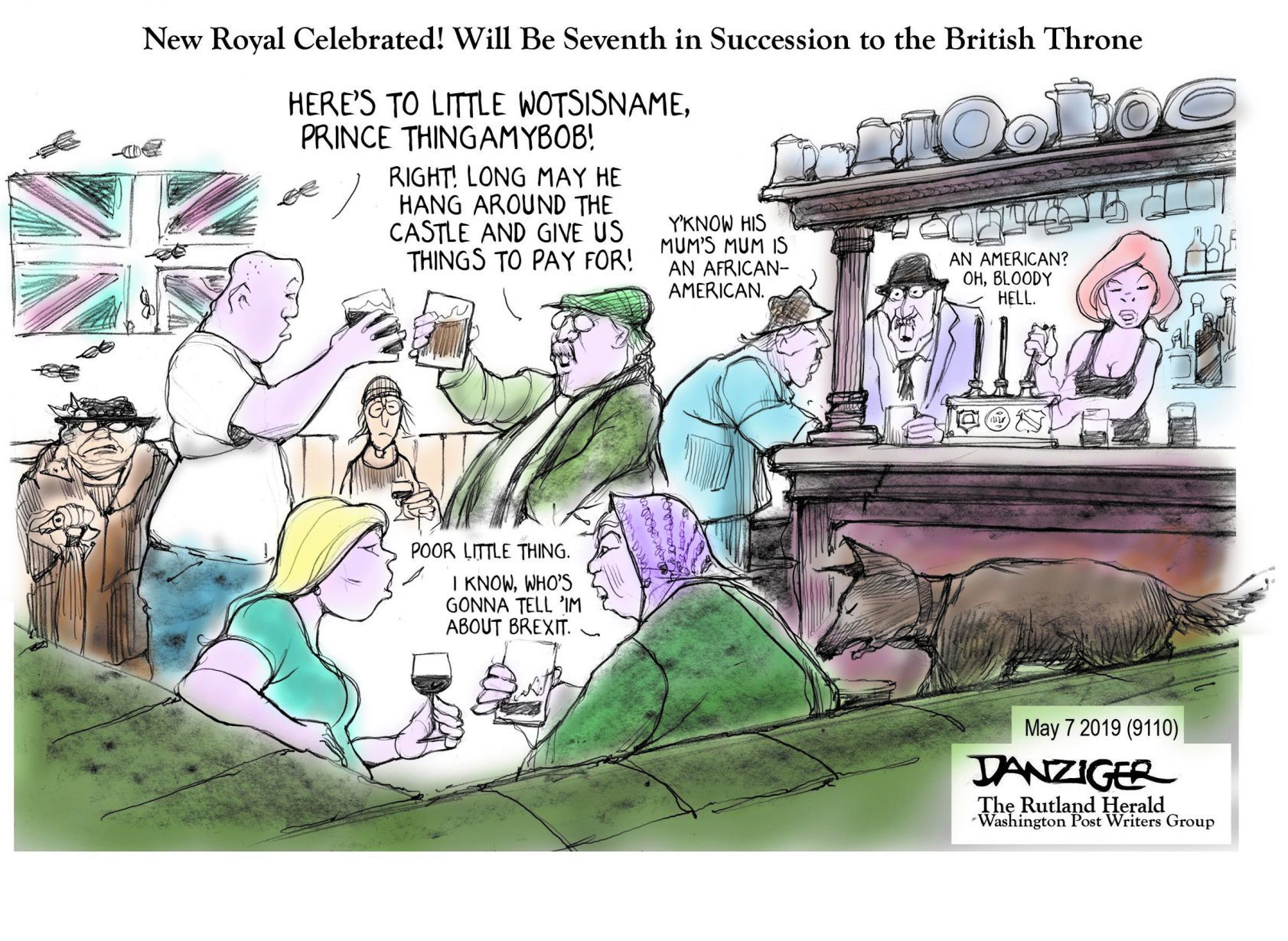 Jeff Danziger cartoon